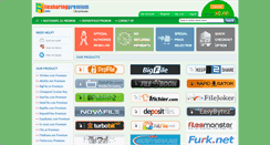 Desktop Screenshot of filesharingpremium.com